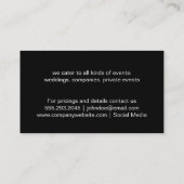 Carte De Visite Grandeur | Exquis (Dos)