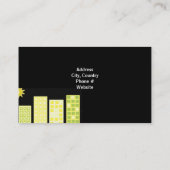 Carte De Visite Grands bâtiments de bureaux (Dos)