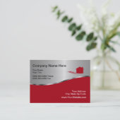 Carte De Visite Grands immobiliers frais (Debout devant)