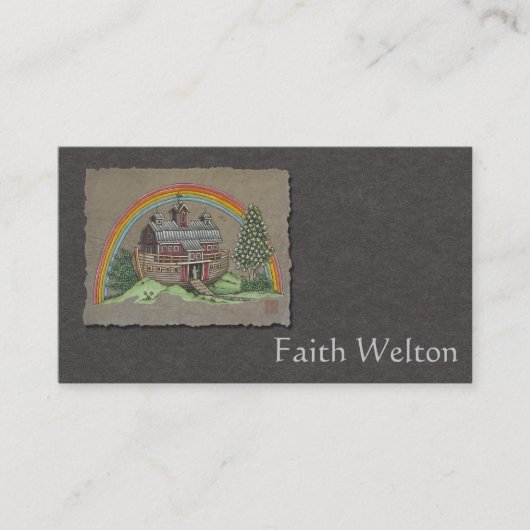 Carte De Visite Grange de l'arche de Noé (Devant)