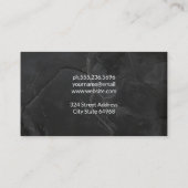 Carte De Visite Granit noir dalle (Dos)