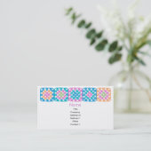 Carte de visite Granny Squares (Debout devant)