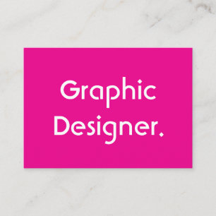 Carte de visite Graphic Designer