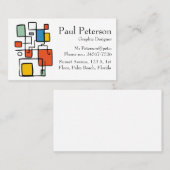 Carte de visite Graphic Designer (Devant / Derrière)