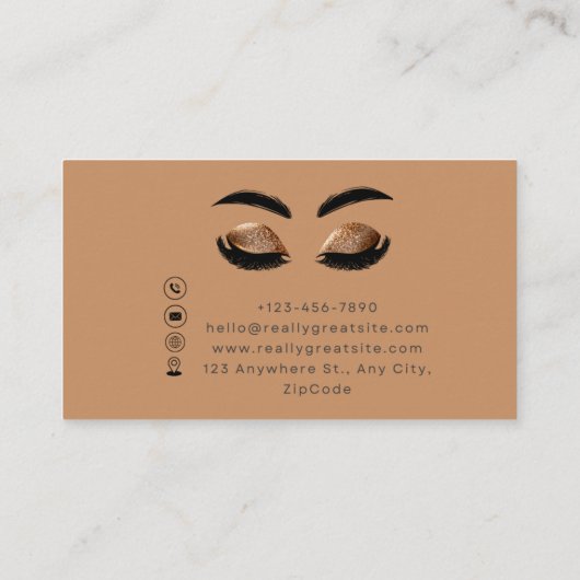 Carte de visite graphique (Dos)