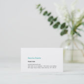 Carte De Visite Graphique (Debout devant)