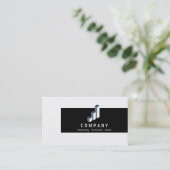 Carte De Visite Graphique à barres (Debout devant)