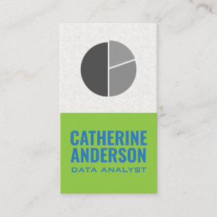 Carte De Visite Graphique à secteurs des graphiques de données A