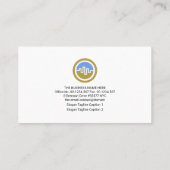 Carte De Visite Graphique d'actions à terme à évolution rapide Cou (Dos)