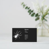 Carte De Visite Graphique d'une araignée (Debout devant)