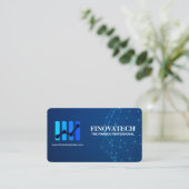 Carte De Visite Graphique financier | Comptabilité | Banque | Comm (Debout devant)