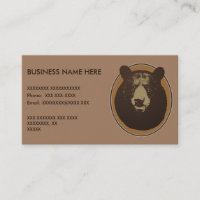 Graphique monté de tête d'ours d'empaillage