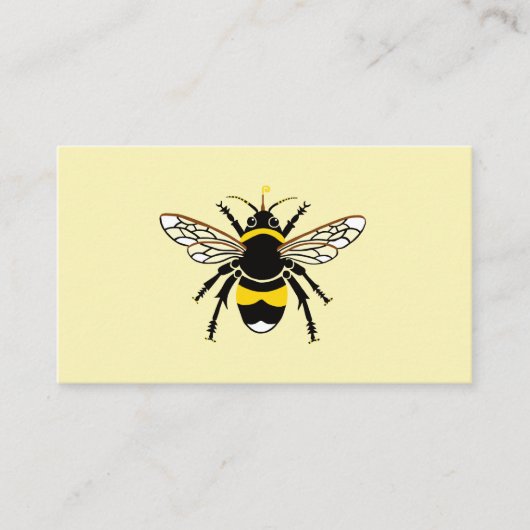 Carte De Visite Graphique original BEE - Espèces en voie de dispar (Devant)