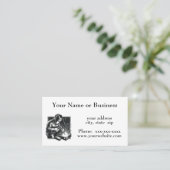 Carte De Visite Graphique soudeur simple (Debout devant)