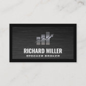 Carte De Visite Graphique stock | Finance (Devant)