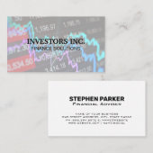 Carte De Visite Graphique stock | Graphique | Finances (Devant / Derrière)