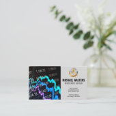 Carte De Visite Graphique stock | Logo immobilier | Finances (Debout devant)