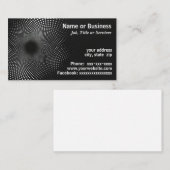 Carte De Visite Graphique technique moderne (Devant / Derrière)
