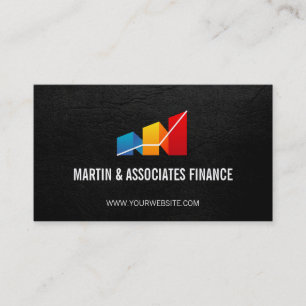 Carte De Visite Graphiques financiers   Calculatrice stock