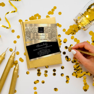 Carte De Visite Graphiste professionnel Lash Logo personnalisé Go