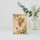 Carte De Visite Grappes vintages (Debout devant)