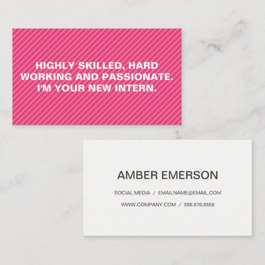 Carte De Visite Gras de cotes (Devant / Derrière)