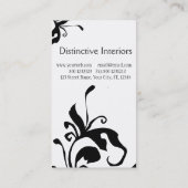 Carte De Visite Gras Flower Summer Spring Daylial Floral (Dos)