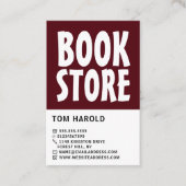 Carte De Visite Gras moderne, Boutique (Devant)