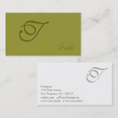 Carte De Visite Gravez II en refief (Devant / Derrière)