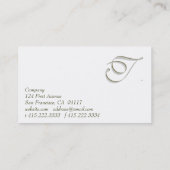 Carte De Visite Gravez II en refief (Dos)