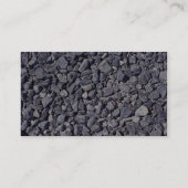 Carte De Visite Gravier unique (Dos)