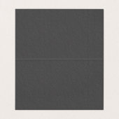 Carte De Visite Gray Damask White Mandala (Intérieur déplié)