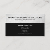 Carte De Visite Gray Network Links Tech IT Computers (Devant)