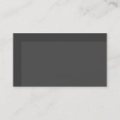 Carte de visite Gray Stone (Dos)