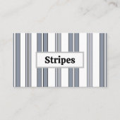 Carte De Visite Gray Stripes (Devant)
