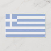 Carte De Visite Grèce - Entreprises (Dos)