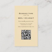 Carte De Visite Greek Pattern Paint Swirl Design – Custom Editable (Dos)