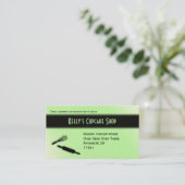 Carte de visite Green Baker (Debout devant)