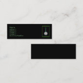 Carte de visite Green Banjo (Devant / Derrière)