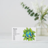 Carte De Visite Green_Earth (2), Nom, Adresse 1, Adresse 2, Co... (Debout devant)