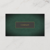 Carte de visite Green Faux (Devant)