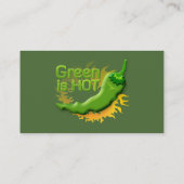 Carte De Visite Green is HOT (Dos)