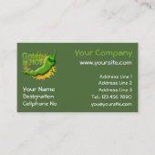 Carte De Visite Green is HOT (Devant)