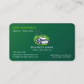Carte De Visite Green Lawn Service and Maintenance Professional (Devant)