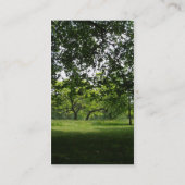 Carte de visite Green Park (Dos)