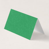 Carte De Visite Green textured surface with  swirling pattern (Dos)