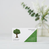Carte De Visite Green Tree Garden - Entretien de pelouse et aménag (Debout devant)