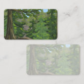Carte De Visite Green Woods (Devant / Derrière)