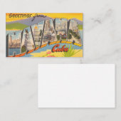 Carte De Visite Greetings From Havana Cuba (Devant / Derrière)
