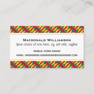 Carte De Visite GRENADA Écriture chrétienne Jean 3:16